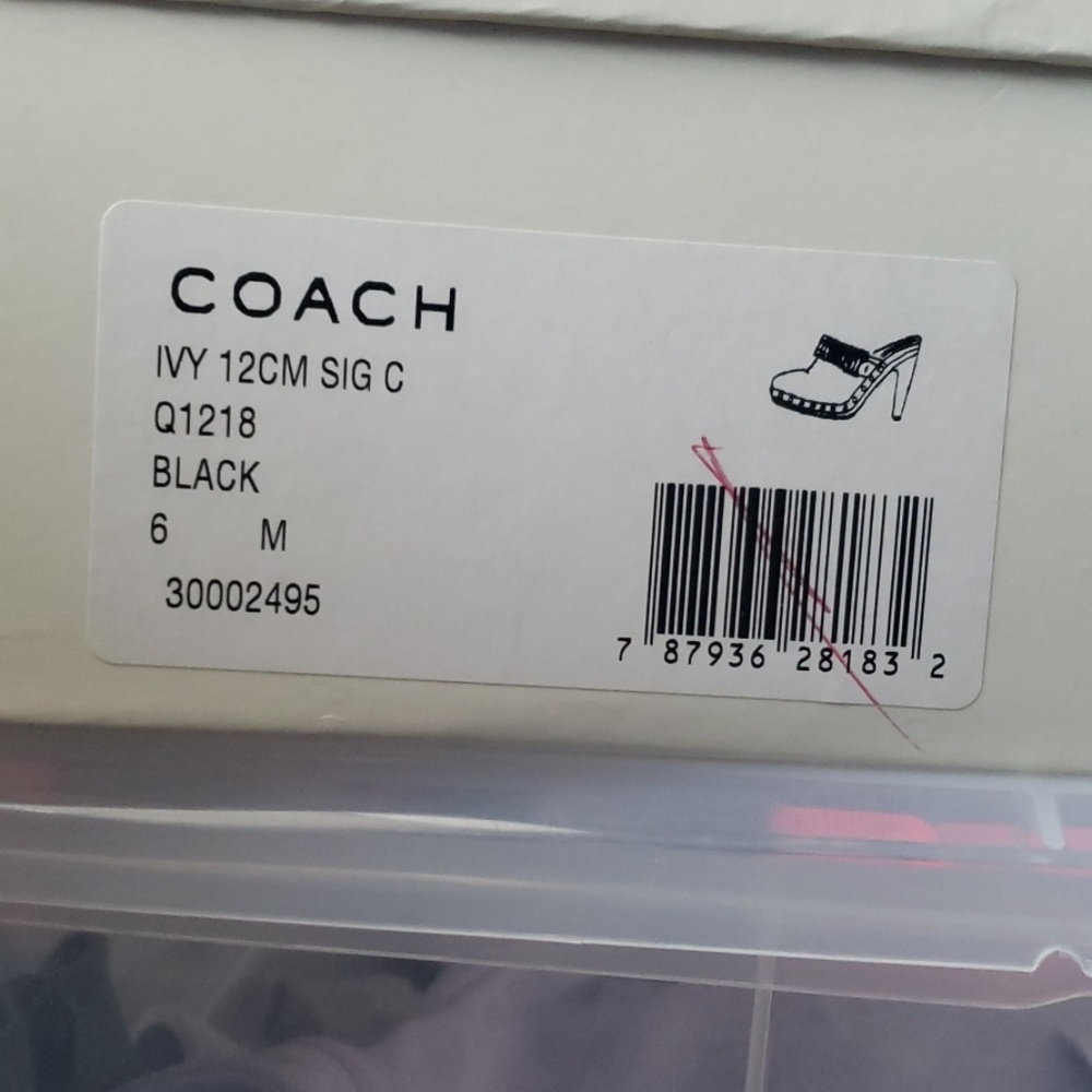 Coach Clogs - Picture 2 of 7